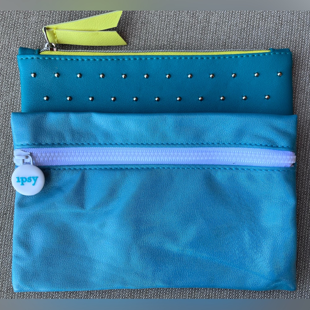 2 IPSY Pouches/Make up/Cosmetic Bags